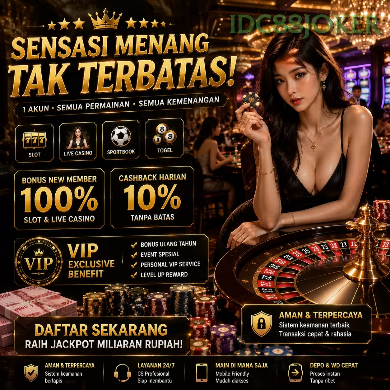 Slot Gacor ididc88joker Setiap Hari